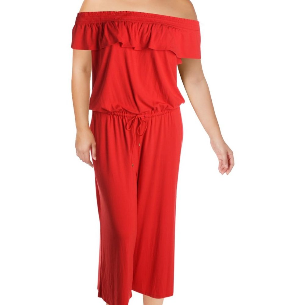 NWT Lauren Ralph Lauren  Wide Leg Jumpsuit Sz 2X